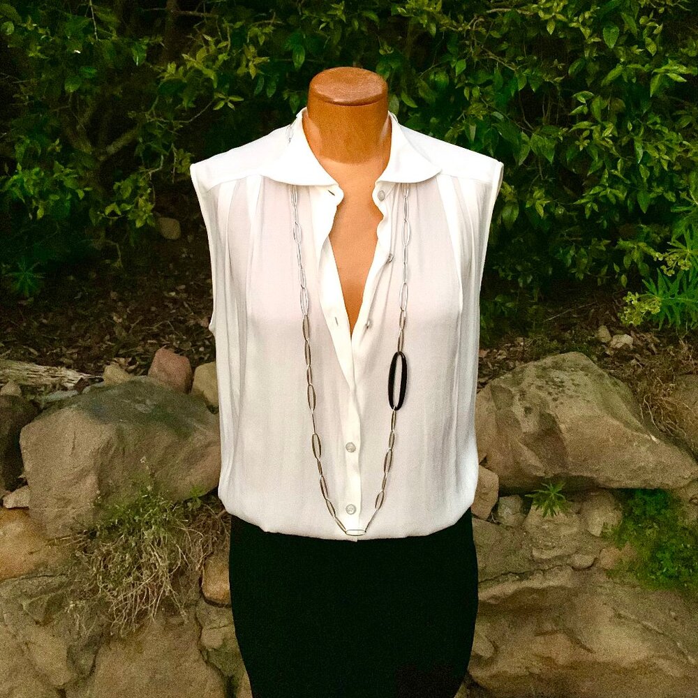 Theyskenes' Theory sleeveless white summer top